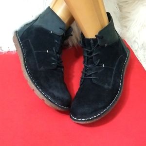 Clarks Black Ankle Boots